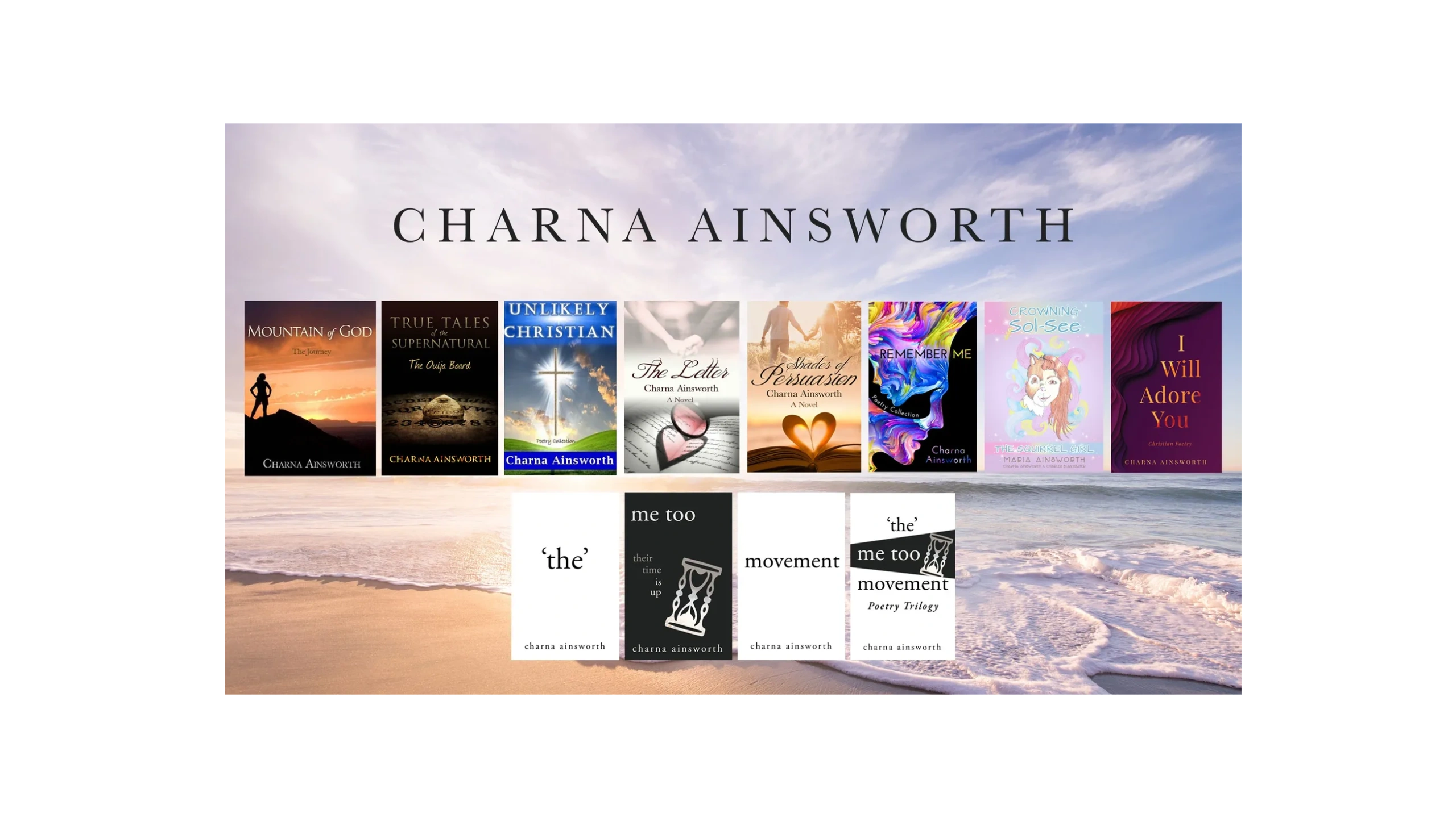 Charna Ainsworth book collection